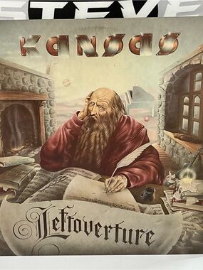 Kansas – Leftoverture LP (1976) Kirshner JZ 34224